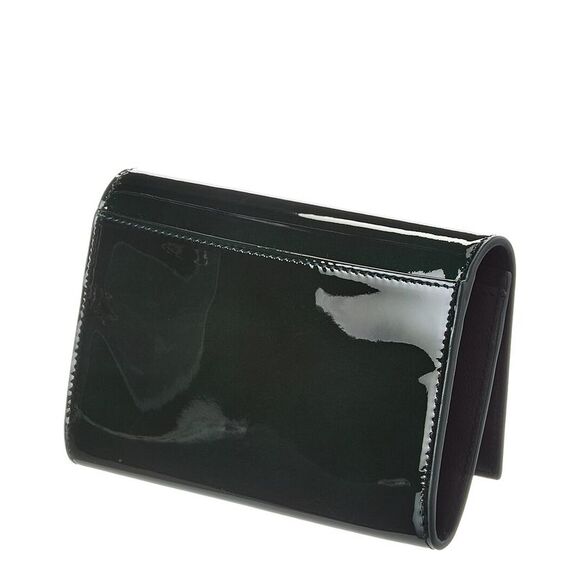 Saint Laurent Patent Wallet, Black - Picture 2 of 4